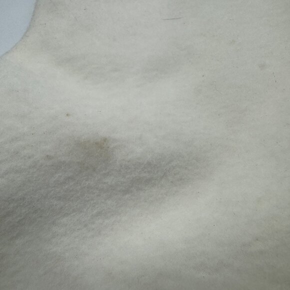 Christmas Stocking With Green Knit Cuff & Embroidered Joy Tree Design - Picture 6 of 6